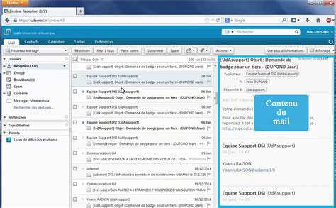 zimbra ufc|Se connecter sur le site .